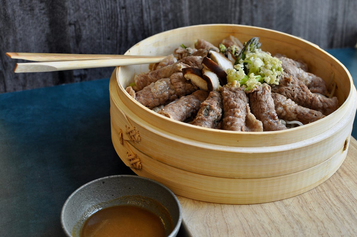 Steamed Beef Brisket Point Wraps. …What I love about this recipe is how