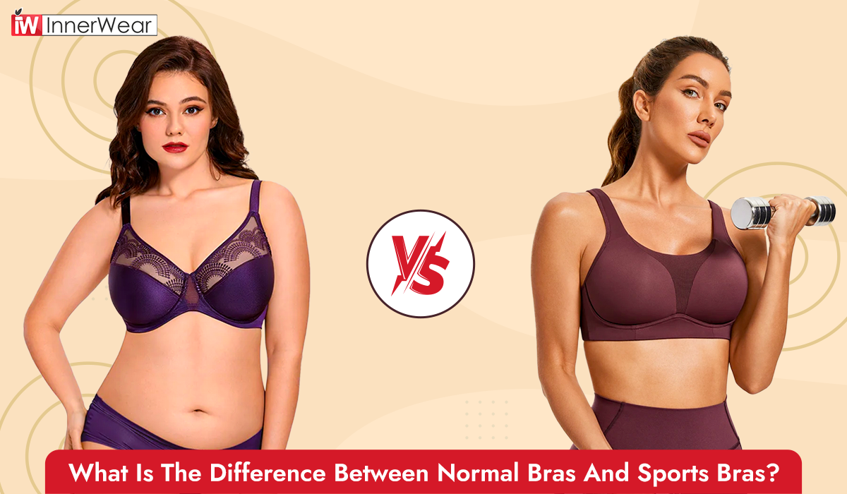 Difference Between Normal Bras and Sports Bras