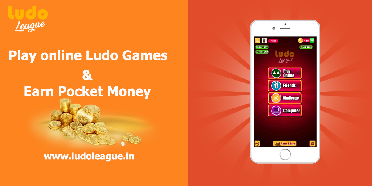 Play Online Ludo Goti Game & Win Money