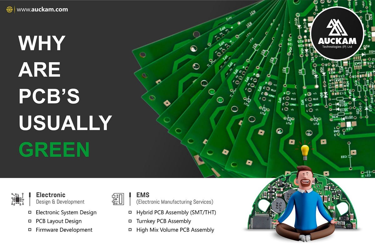 Why the PCBs are Usually Green?. Every electronics personnel, hobbyist