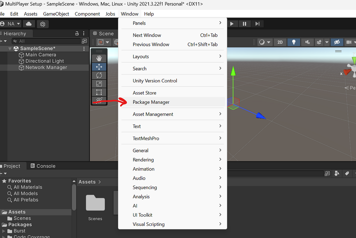 Unity Multiplayer with Netcode #Day1 Setup Environment | by Nihaan Ali ...