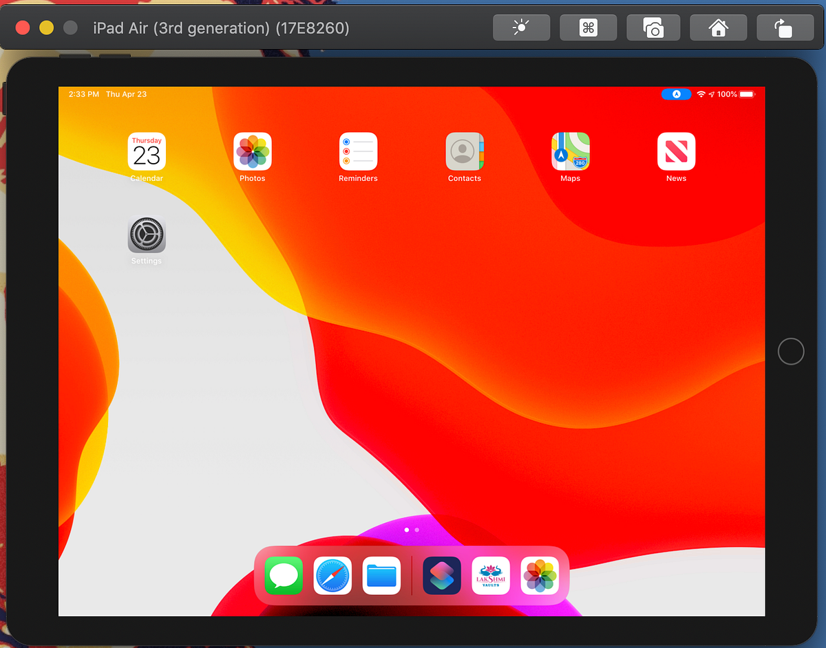 What's new in taking a screenshot in Xcode 11.4 simulator Medium