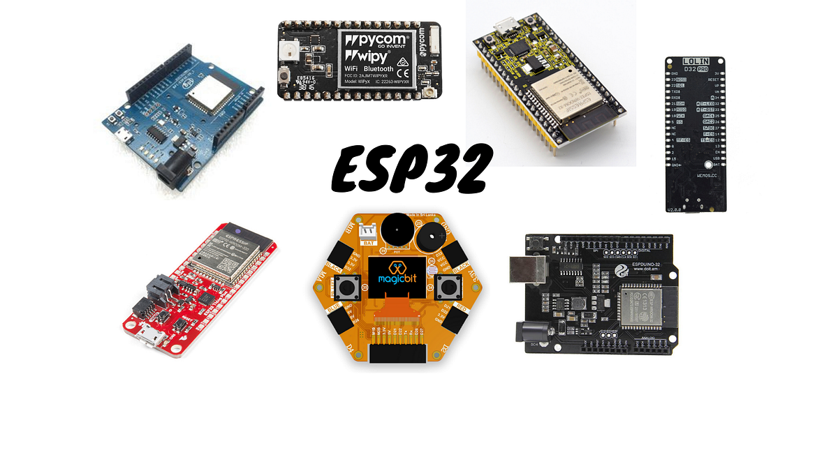 Best ESP32 Based Development Boards | by Danushi Wijewardana | Medium