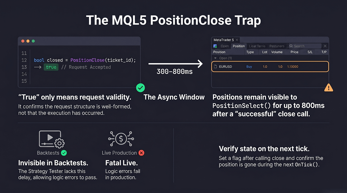 CTrade PositionClose: What the MQL5 Docs Don’t Cover