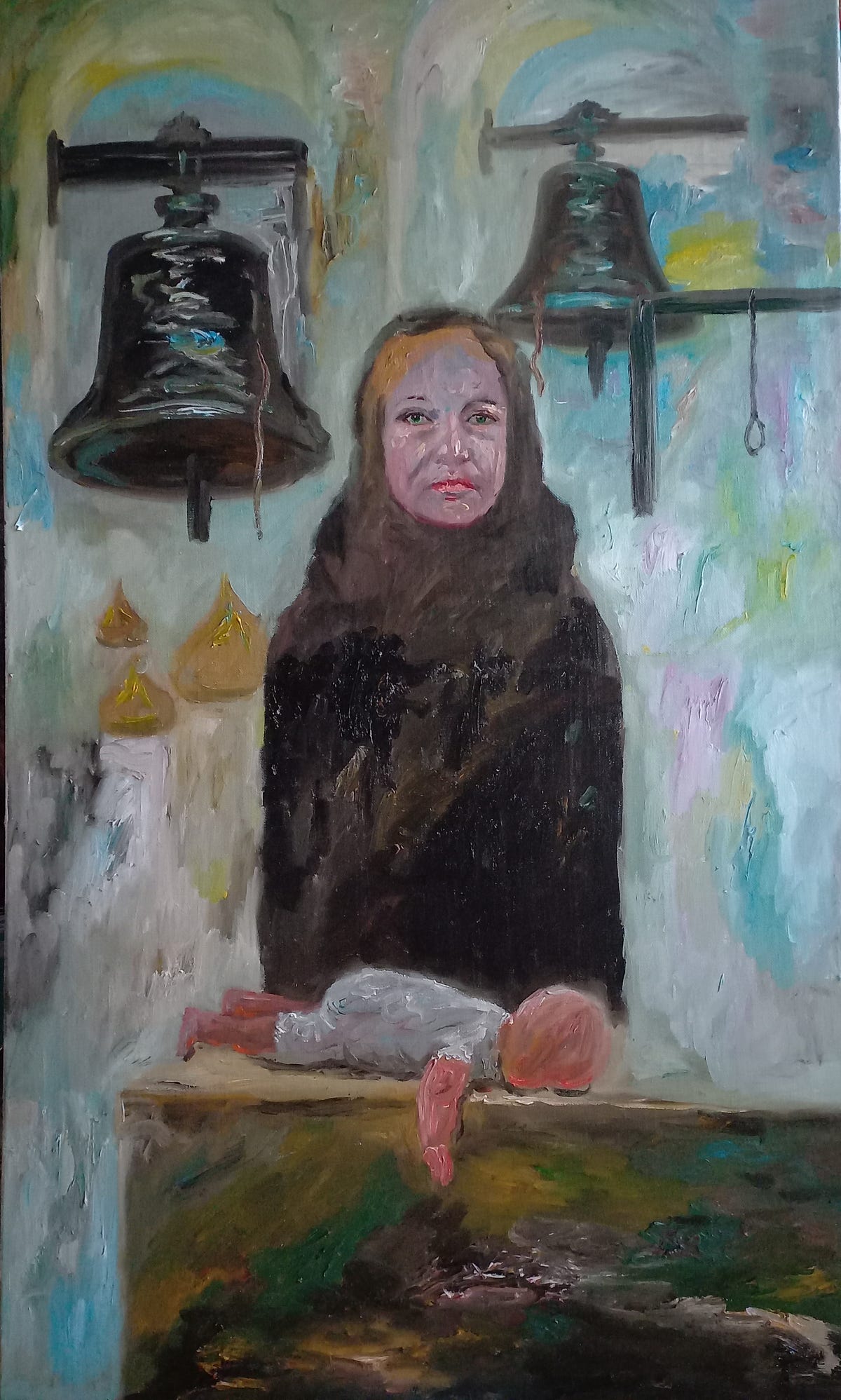 Marina Mniszech. Painting Margarita Makarova Medium