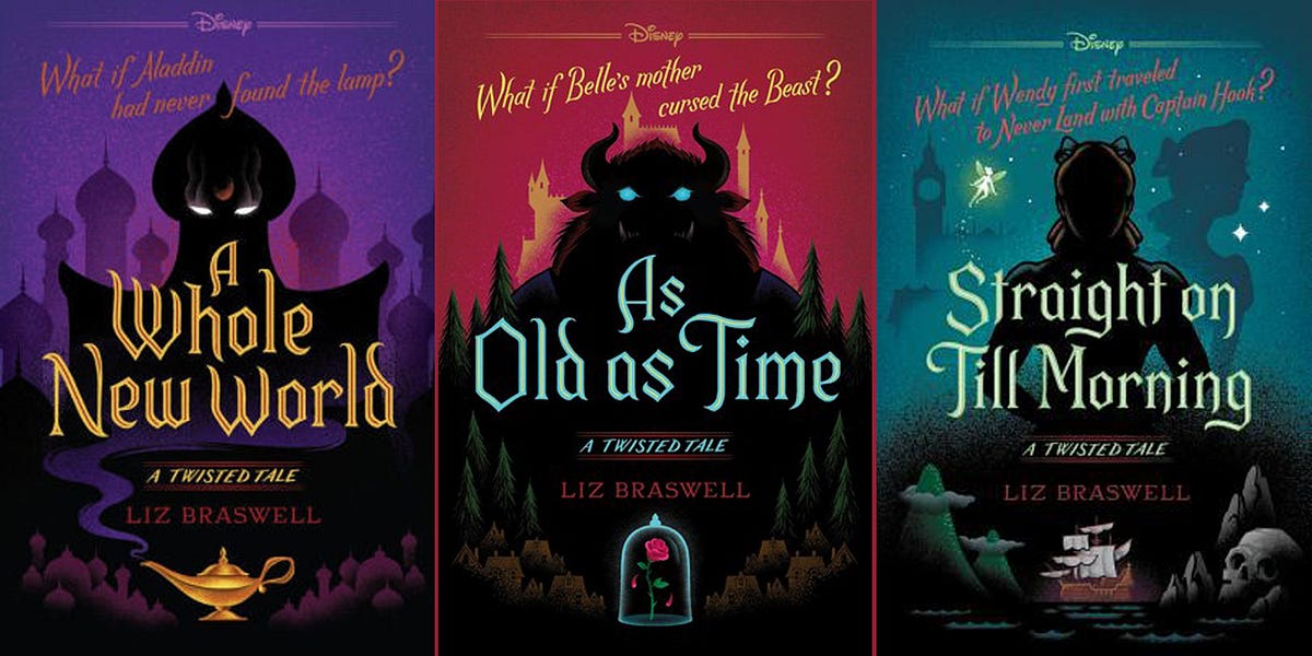 DISNEY'S TWISTED TALES A Whole New World by Liz Braswell What if Aladdin  had never found the lamp?..