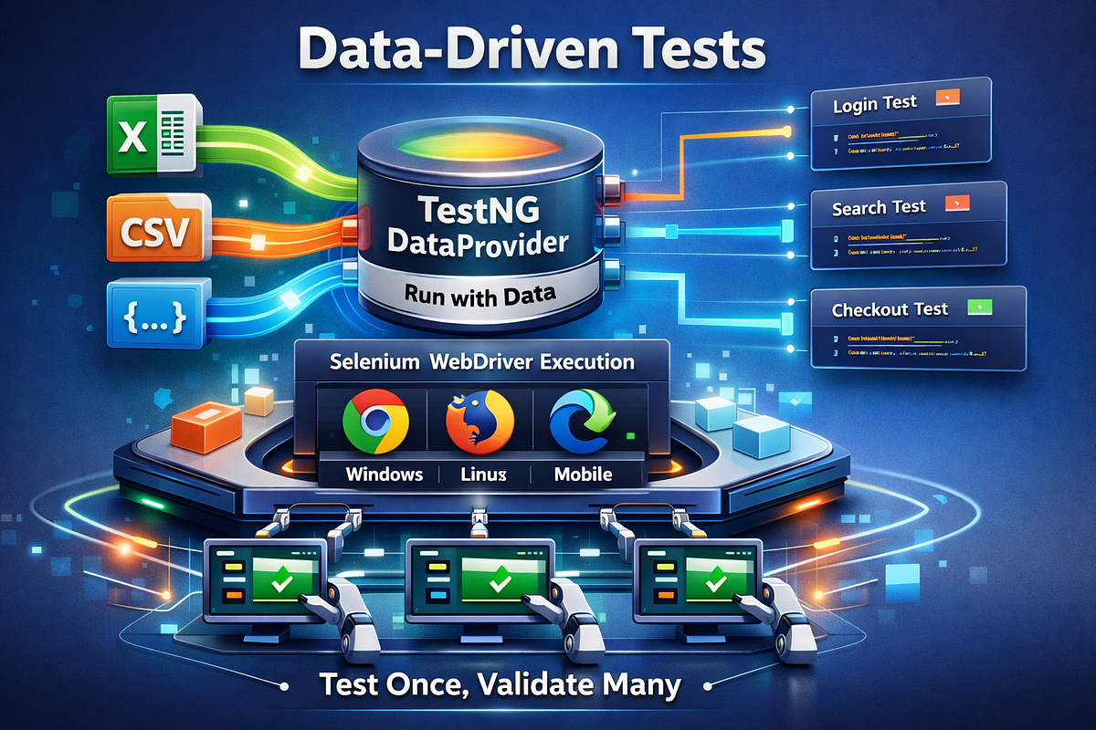 Data-Driven Testing in Selenium Using TestNG (DataProvider Tutorial ...
