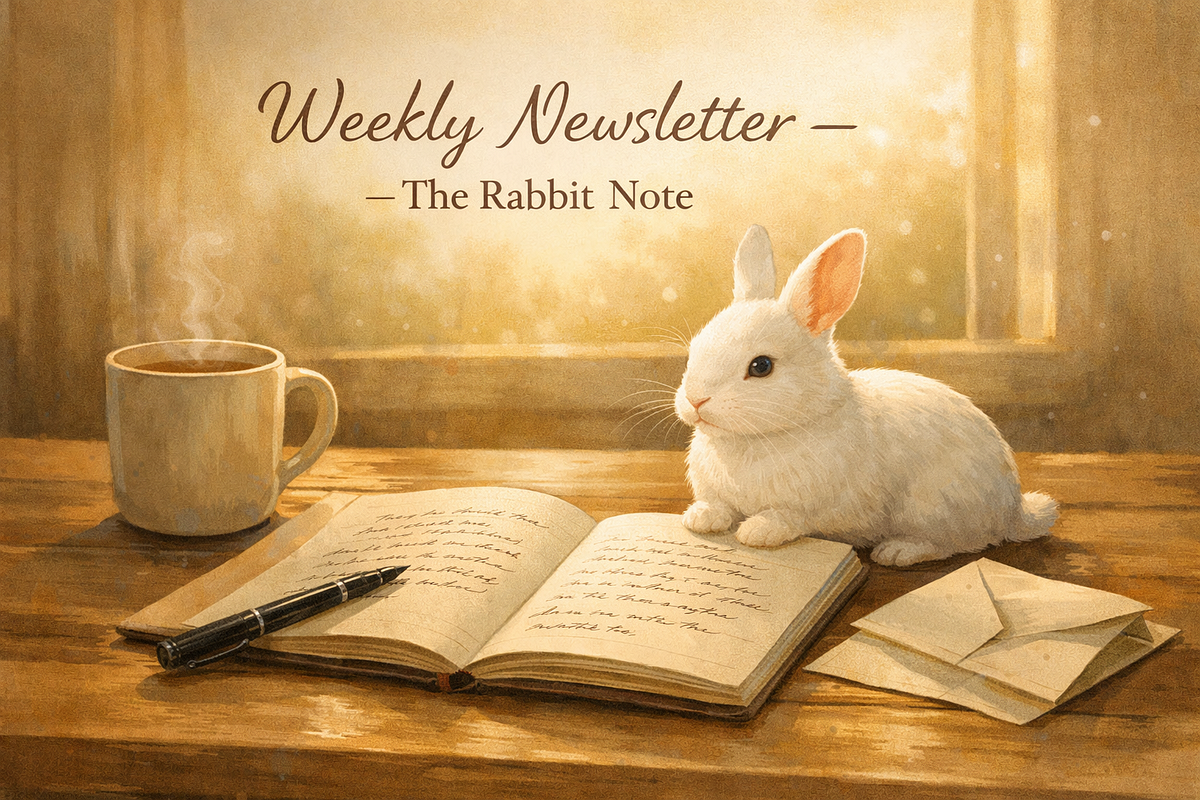 Weekly Newsletter—The Rabbit Note | by Manmeet Singh Bhatia | The ...