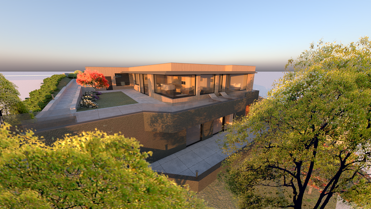Rendering - Oli and Anna’s Clifftop House - Medium Rendering