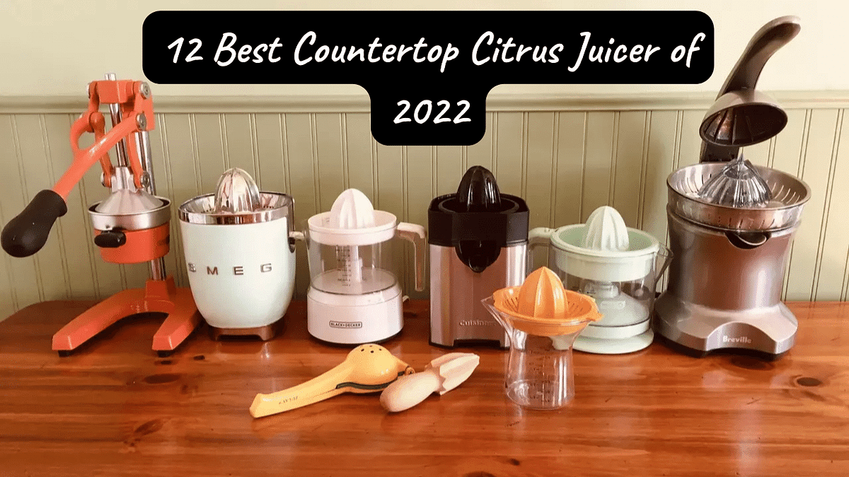 12 Best Countertop Citrus Juicer of 2022 — Complete Reviews JUICER