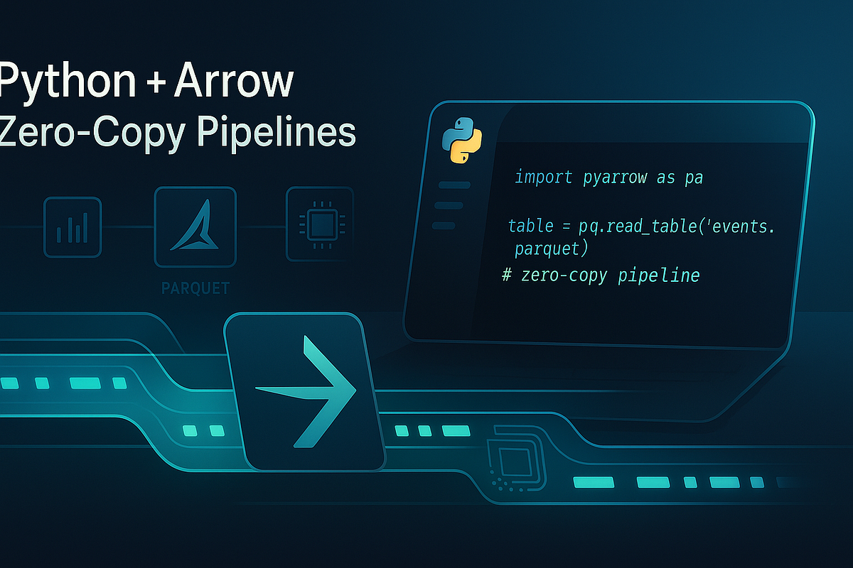 7 Python + Arrow Pipelines for Zero-Copy Movement | by Praxen | Nov ...