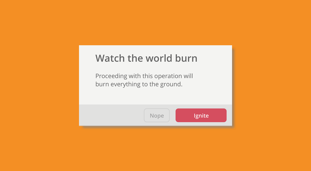 React Confirm Dialog as a service | by Alexys Gonzalez | quadminds | Medium