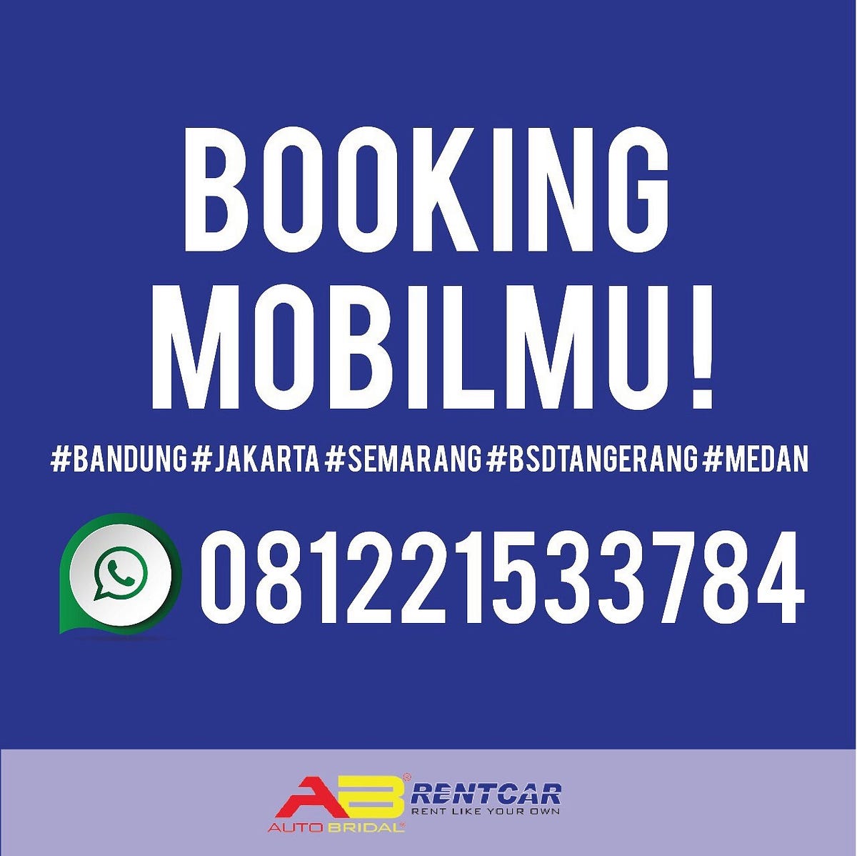 Sewa mobil bulanan turun harga jadi 4jt/bulan untuk Avanza & Xenia by