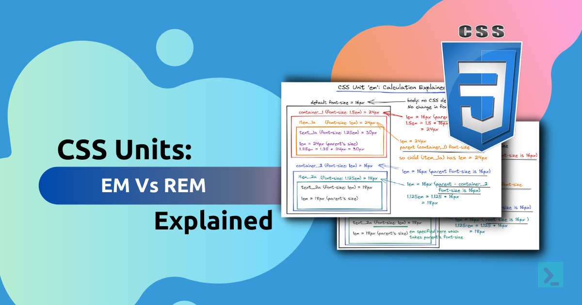 CSS Units Explained EM Vs REM JavaScript in Plain English