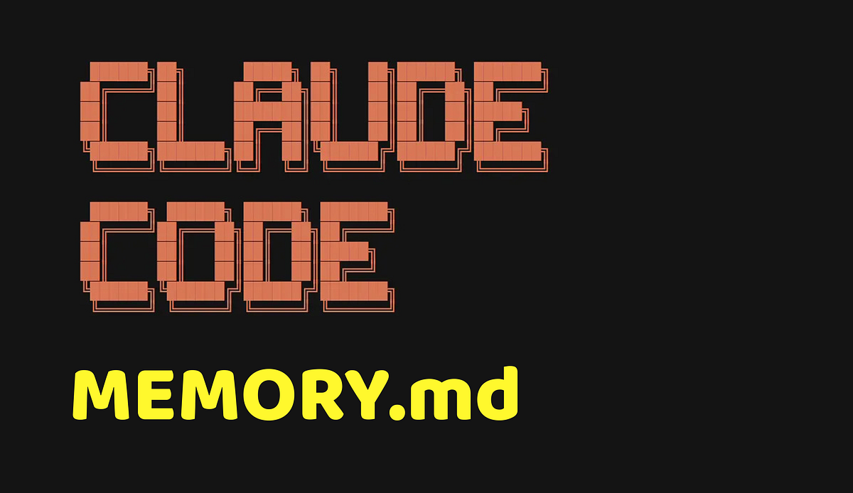 MEMORY.md for Claude Code projects