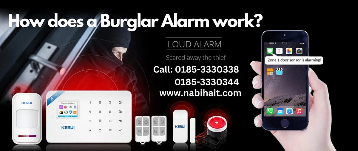 Burglar Alarm System Price in Bangladesh 2023 by TRIMATRIK MULTIMEDIA