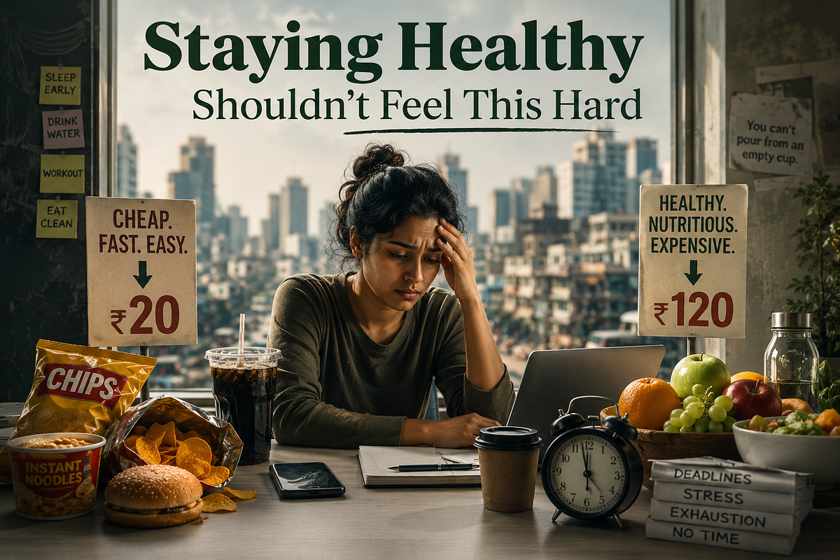 Staying Healthy Shouldn’t Feel This Hard