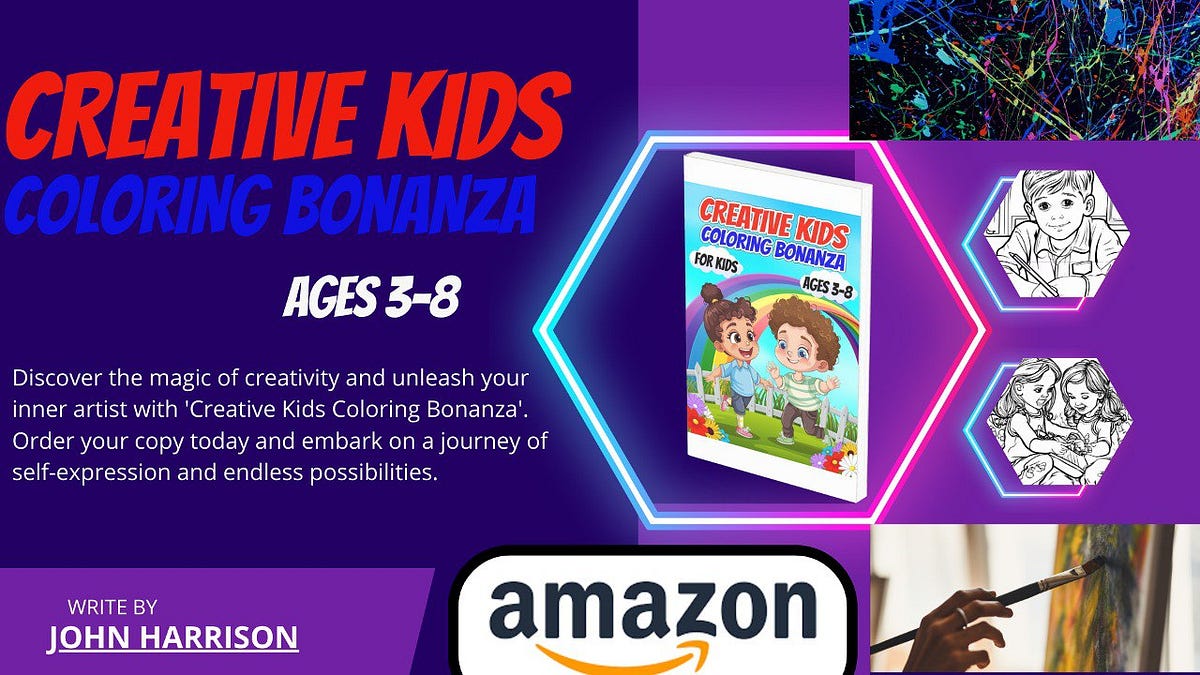 Unleash Your Child’s Inner Artist with Creative Kids Coloring Bonanza