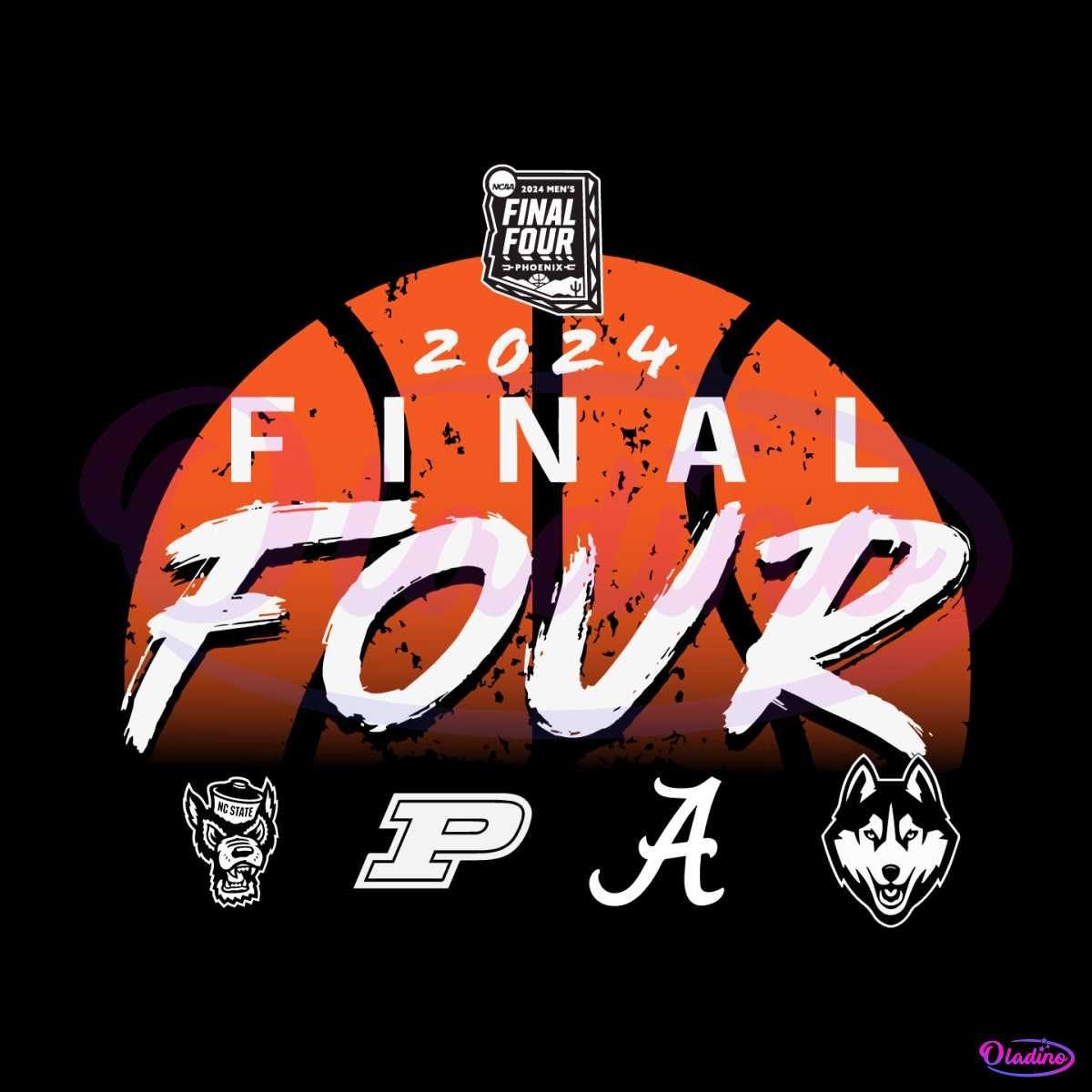 Mens Basketball March Madness 2024 Final Four SVG Amanda Boles Medium