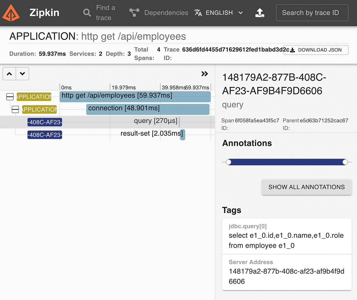 Using Micrometer to trace your Spring Data JPA application by Greg L. Turnquist Medium
