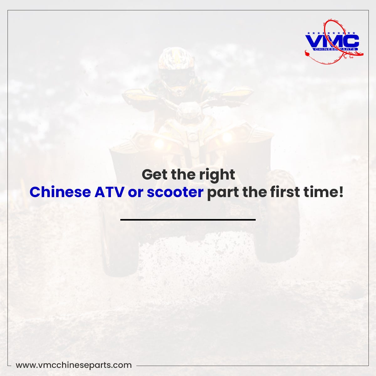 Don’t settle for less when it comes to your Chinese ATV or scooter. At