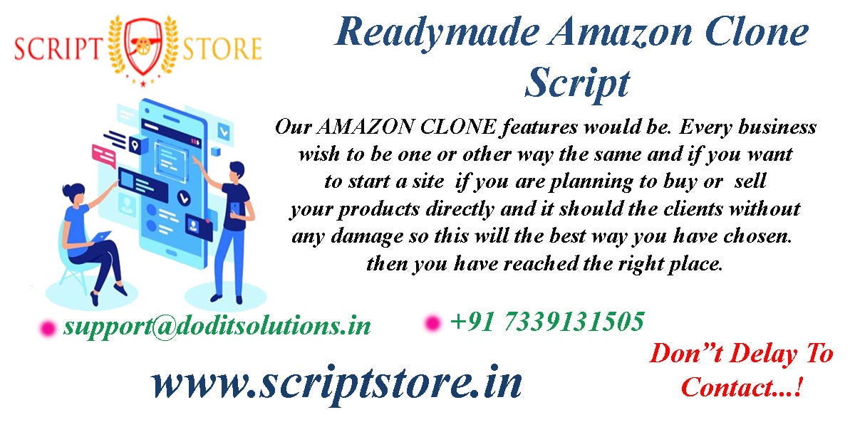 Best Amazon Clone System — SCRIPTSTORE.IN | by DODITSolutions ...