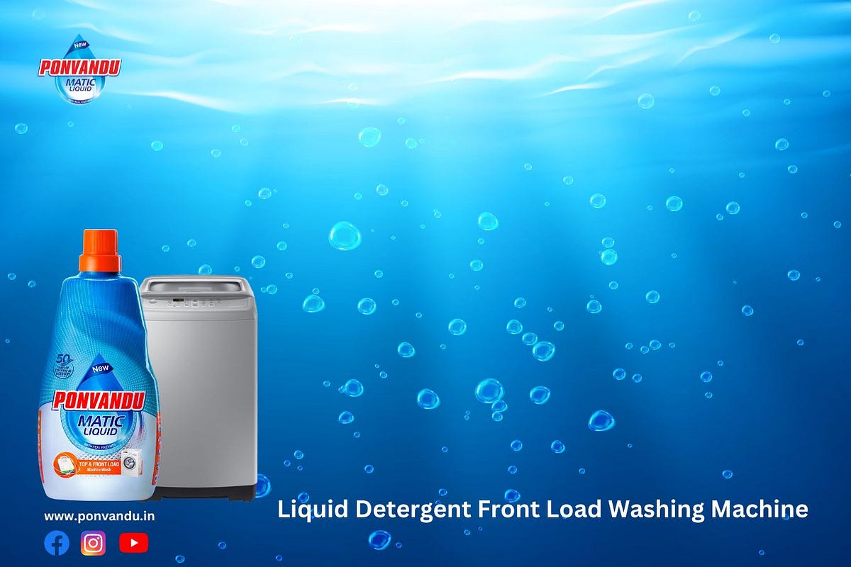 Liquid Detergent Front Load Washing Machine by Ponvandusiteseo Dec