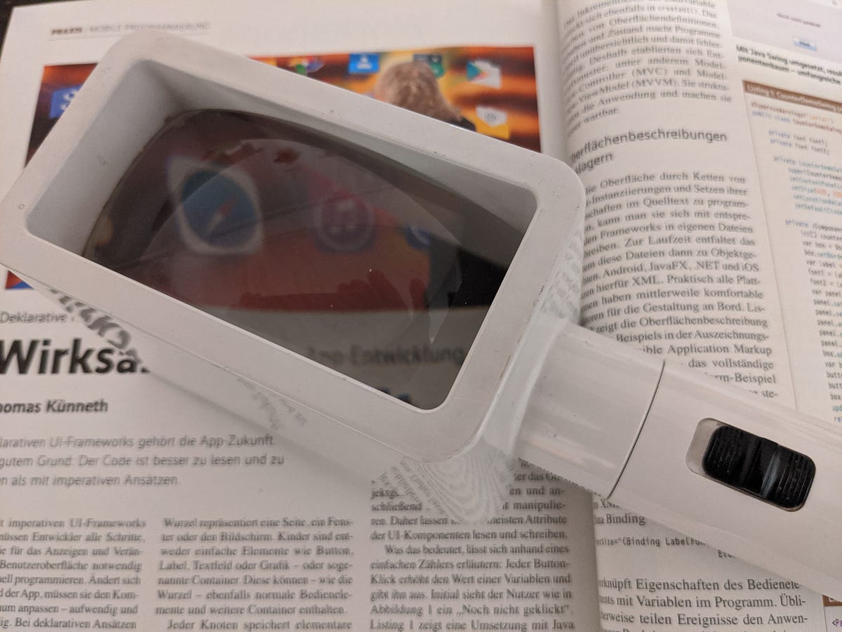 Android’s Magnifier UI component. A look at a lesser known feature of