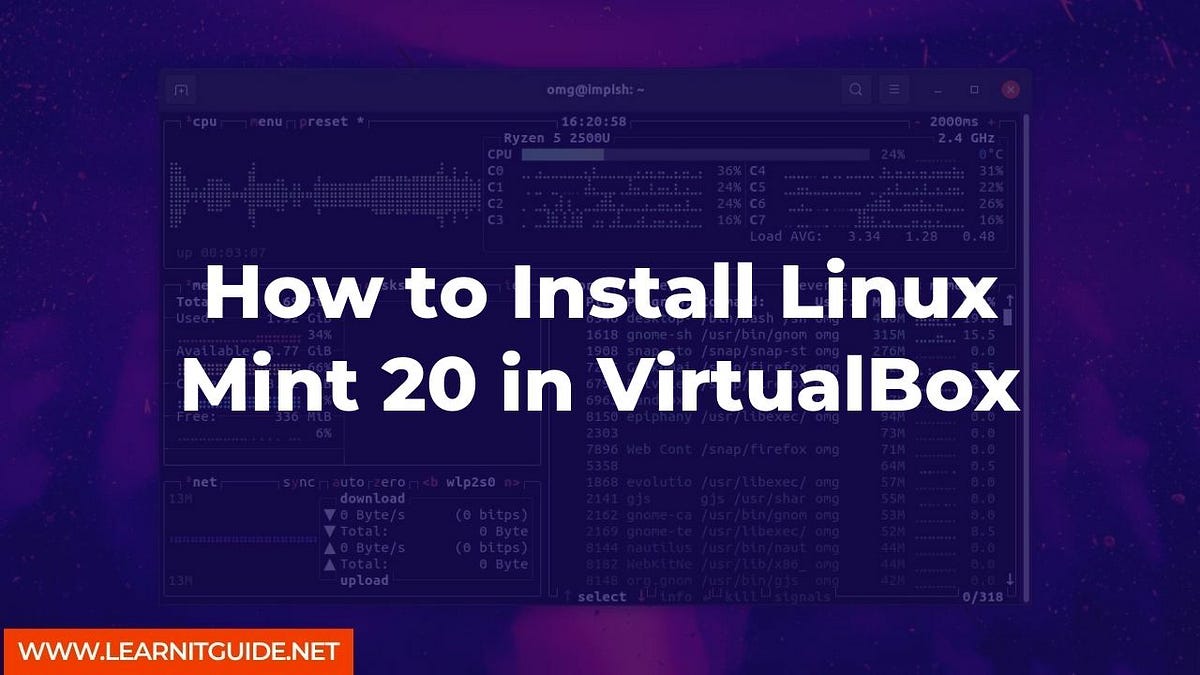 How to Install Linux Mint 20 in VirtualBox A Tech
