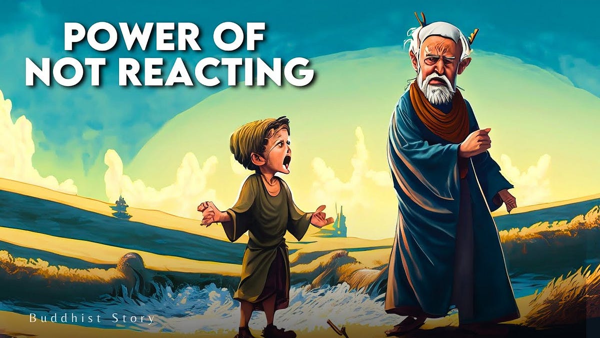 Power Of Not Reacting How To Control Your Emotions Gautam Buddha Motivational Story By Power Of Not Reacting How To Control Your Emotions Gautam Buddha Motivational Story By