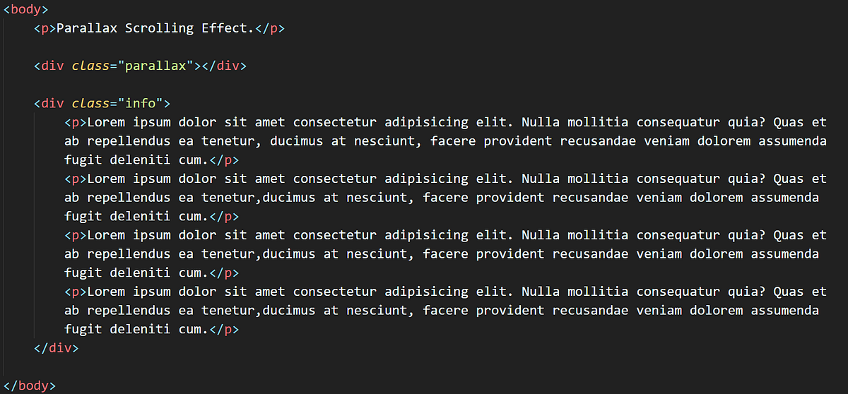 Parallax Scrolling. Parallax Scrolling is when the… | by Eugenia Lau ...