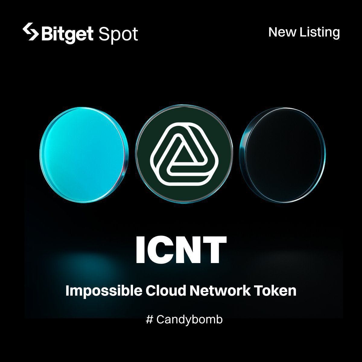 🎉 Bitget wird Impossible Cloud Network Token (ICNT) listen.