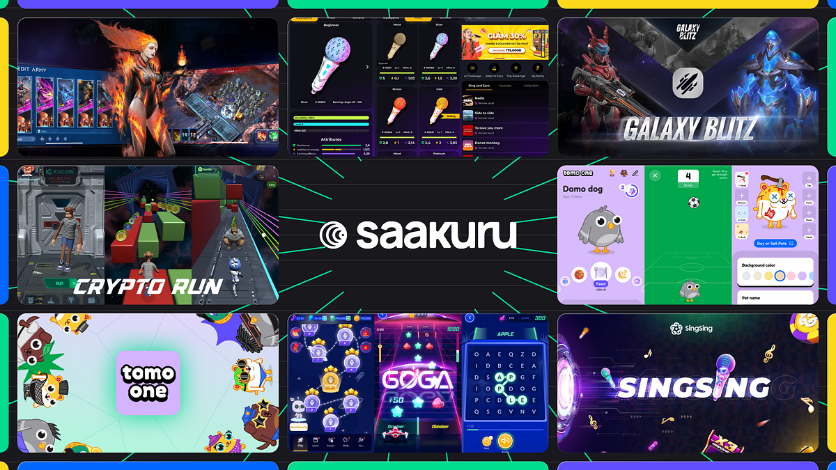 The Saakuru Games Universe: Play, Earn, and Connect on the Blockchain | by  Saakuru Labs | Medium