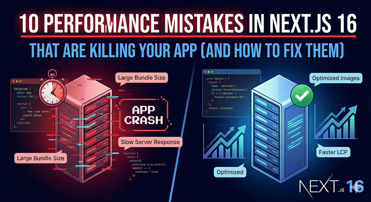 10 Performance Mistakes in Next.js 16 That Are Killing Your App (And ...