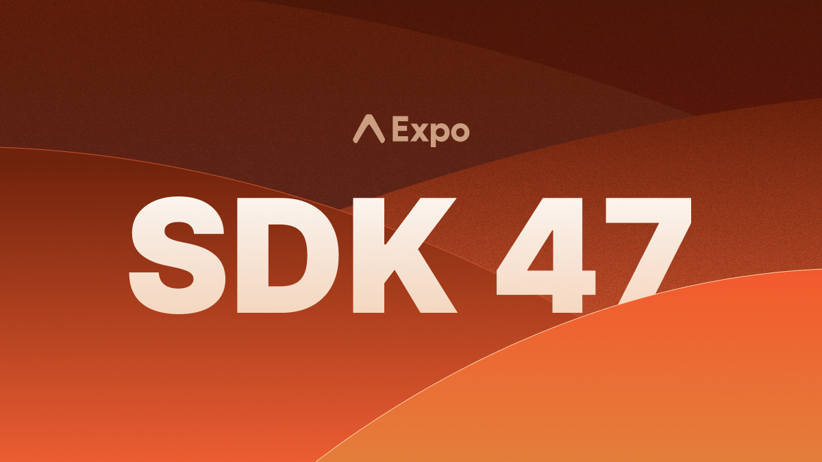 Expo SDK 45. Today we're announcing the release of…
