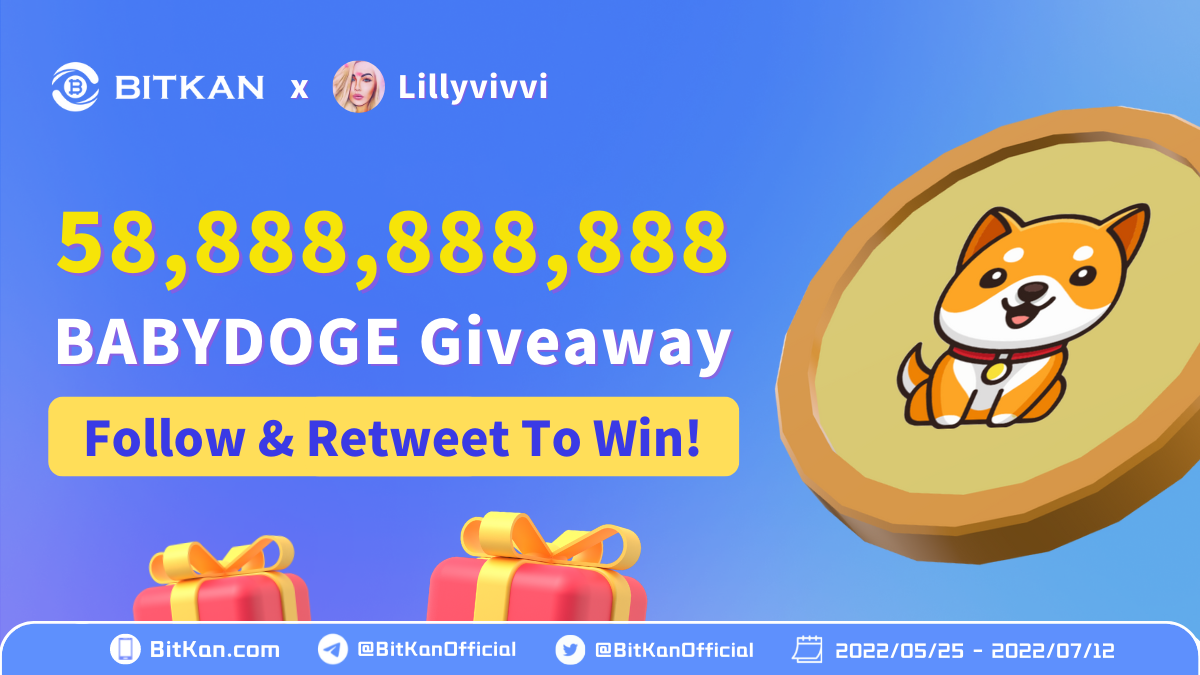 58,888,888,888 Baby Doge Coin (BABYDOGE) Airdrop Giveaway By BitKan  Cryptocurrency Exchange! | by BitKan | BitKan Hub | Medium