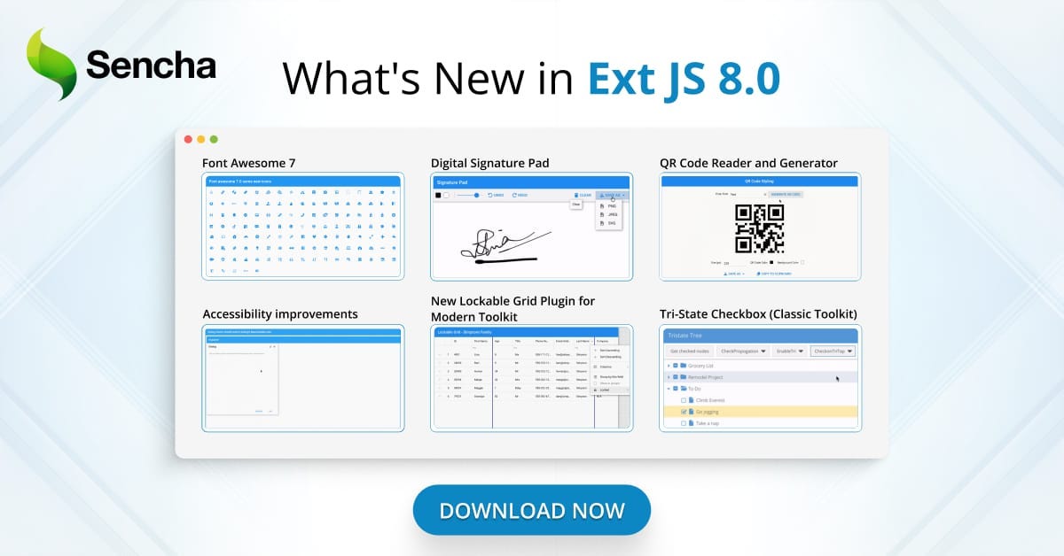 The Enterprise Web Apps React Can’t Build: And Why Ext JS 8.0 Just Got a Lot More Interesting