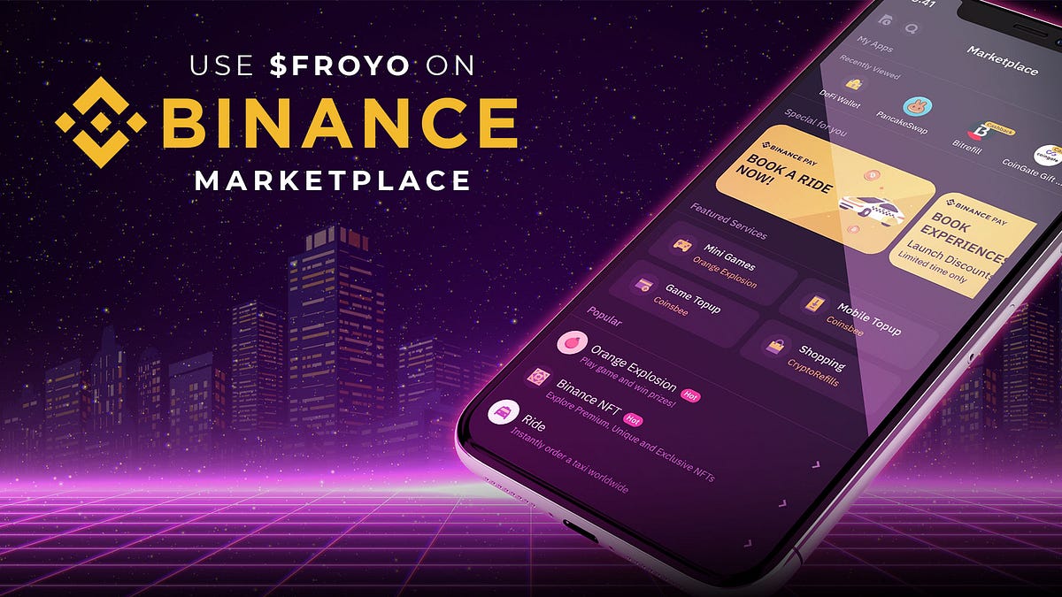 Using your $FROYO with the Binance Marketplace and DeFi Wallet | by Froyo  Games | Medium