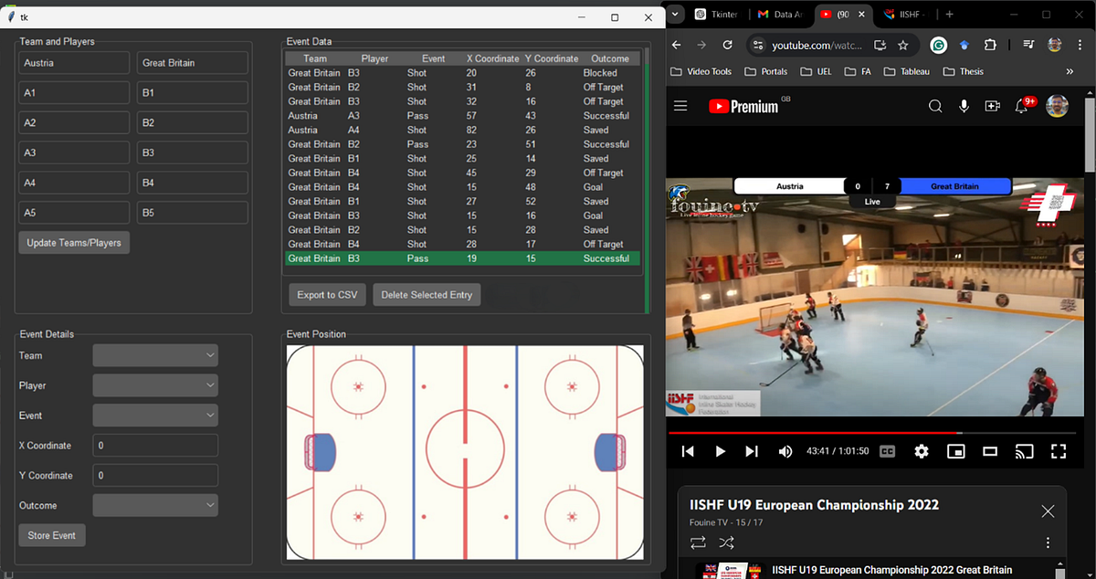 Sports Event Tagger using Python: Generating Data from video | by Sid ...