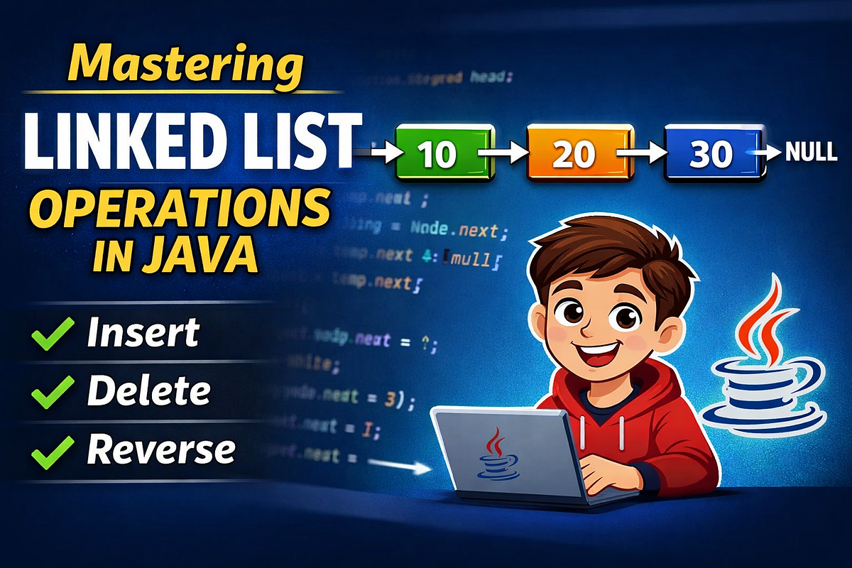 🧠 Mastering Linked List Operations in Java (Personal Learning Blog ...