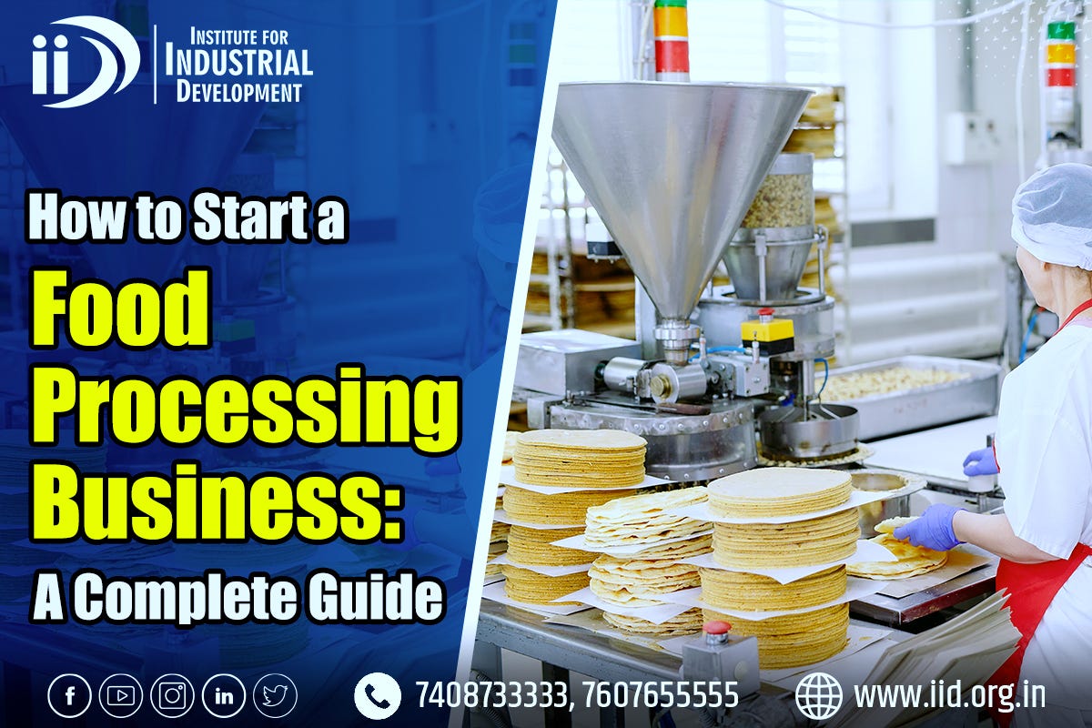 a food processing business plan