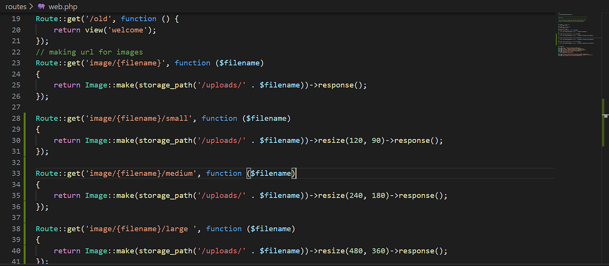 Laravel: On-demand image size. When you are working with an extensive ...