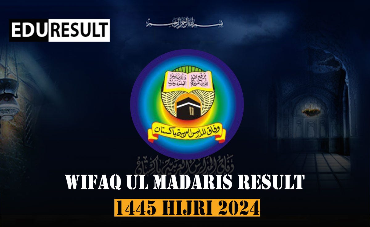 Wifaq ul Madaris Result 2024. Wifaq ul Madaris Result 2024 Check… by