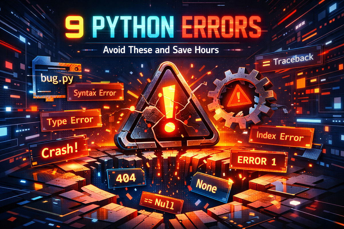 9 Python Errors Developers Keep Repeating | by Huzair Awan | Apr, 2026 ...
