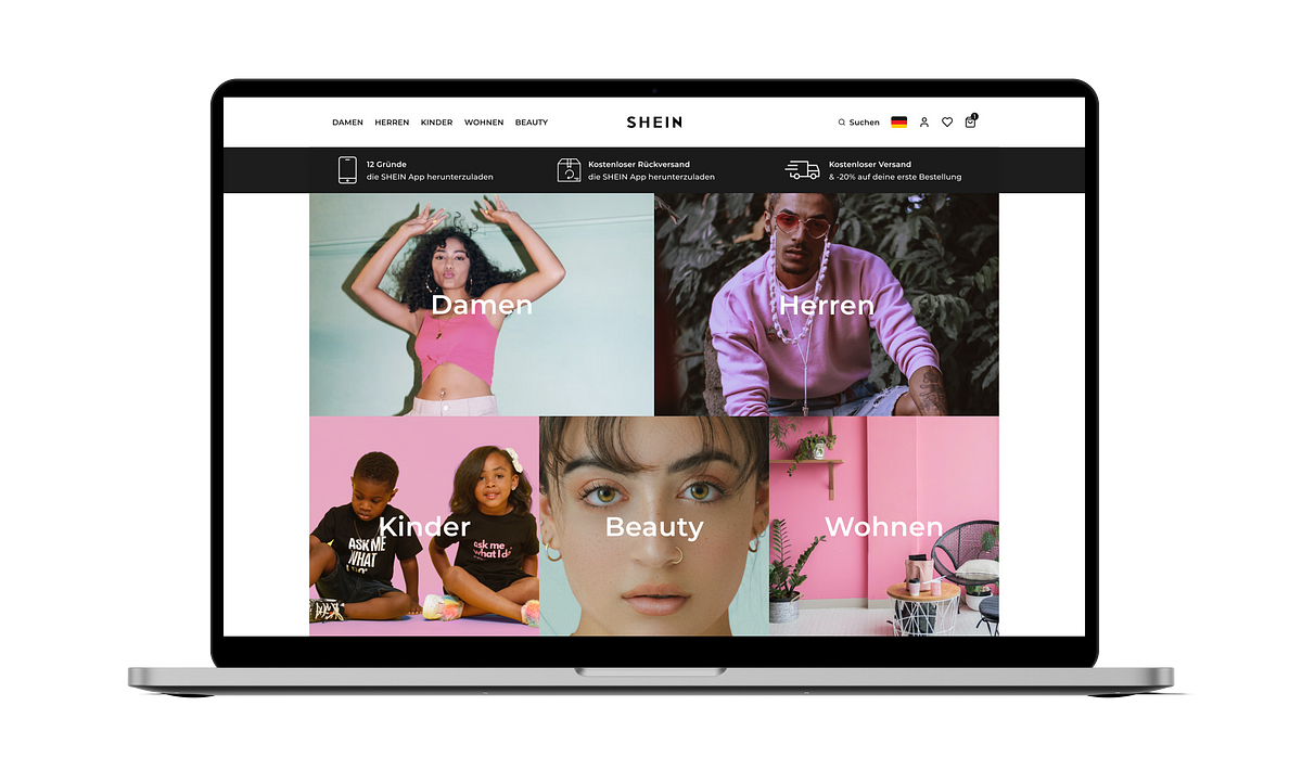 UX Case study — Shein. Redesign of a fashion e-commerce… | by Monica ...