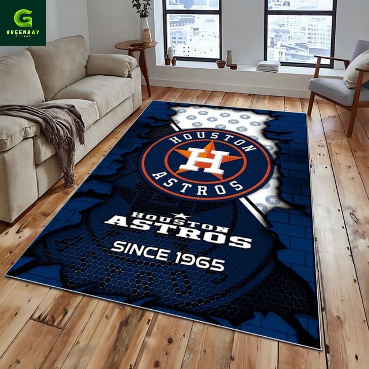 Enhance Your Fan Cave with the Houston Astros MLB Rug Carpet! | by ...