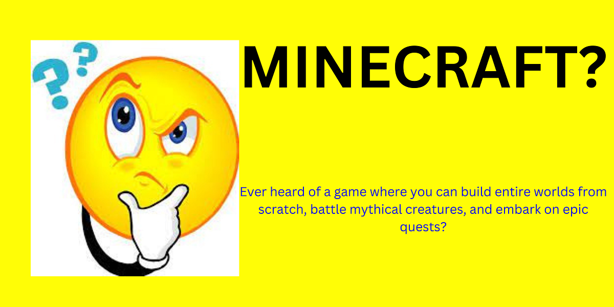 Minecraft ( A complete comprehensive overview)Step By Step Guide | by ...