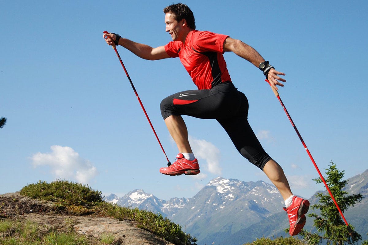 mens trekking trainers