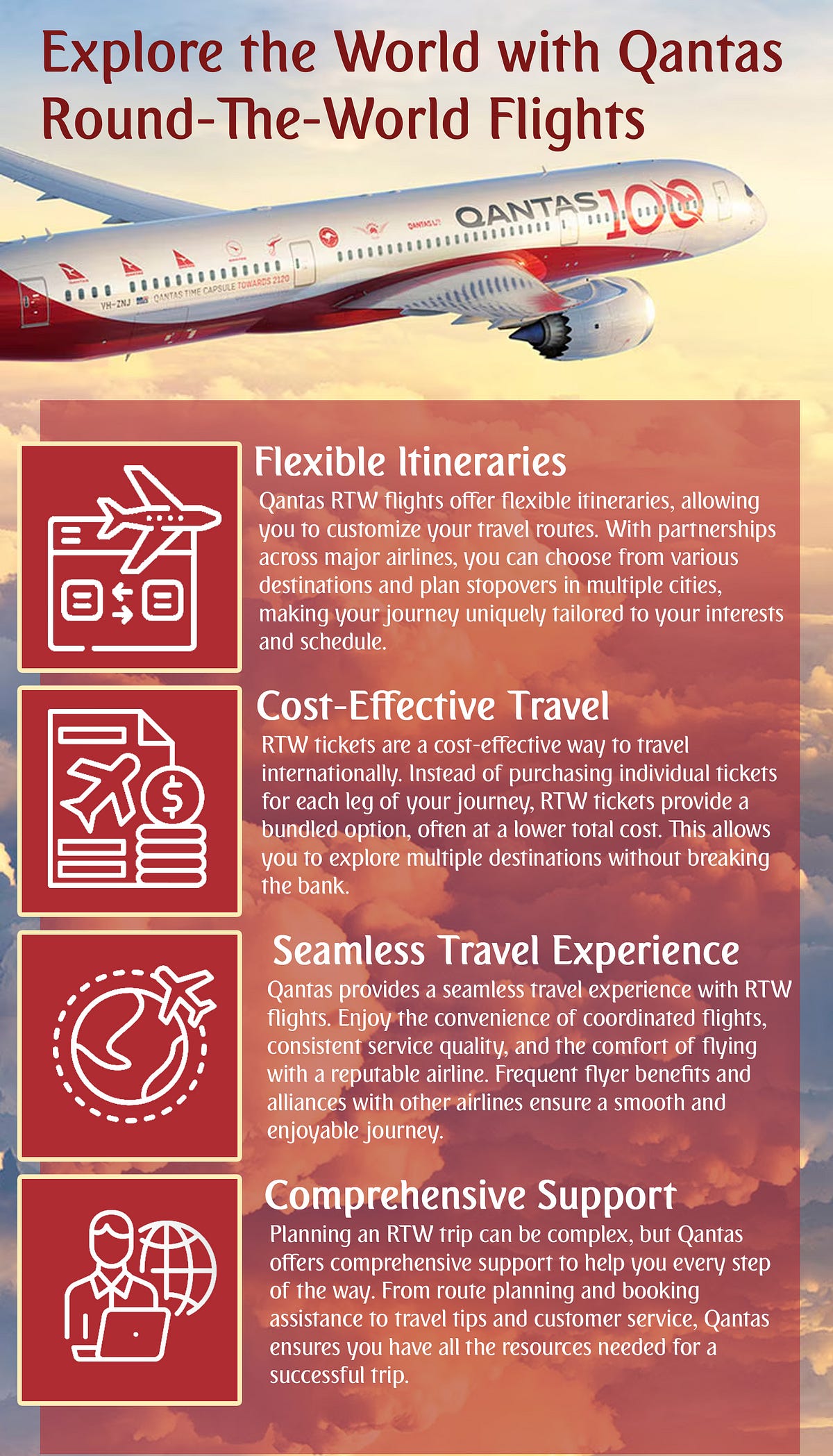 round the world flights qantas