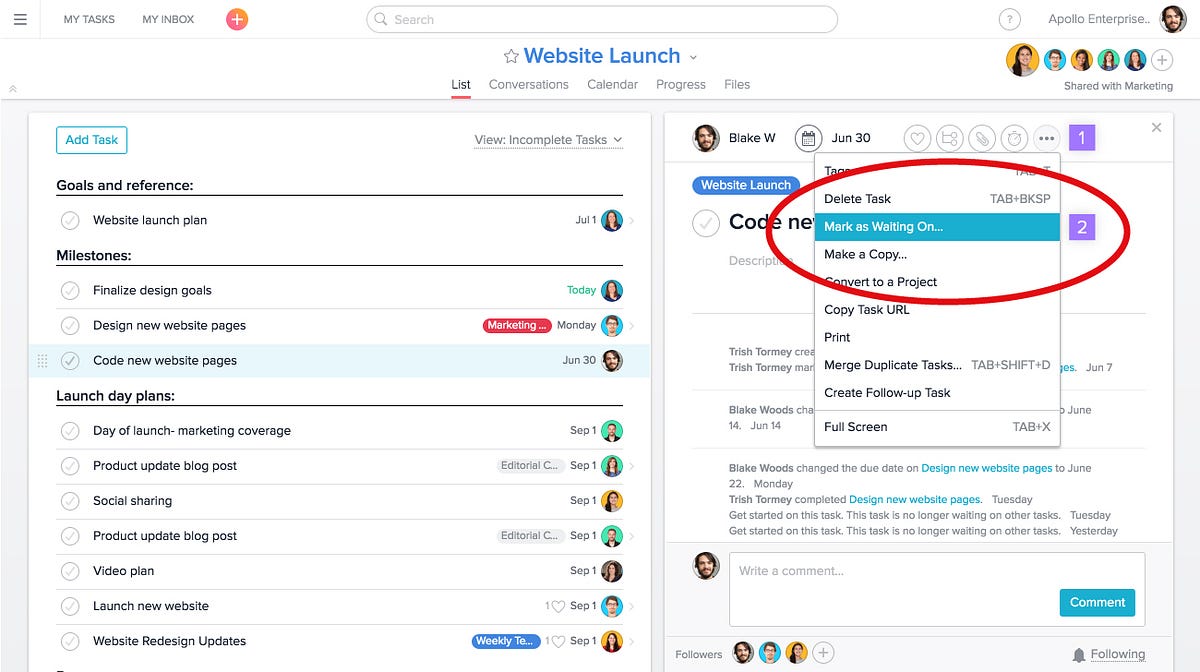 Use Asana Task Dependencies to Put Your ToDo Lists on Autopilot by